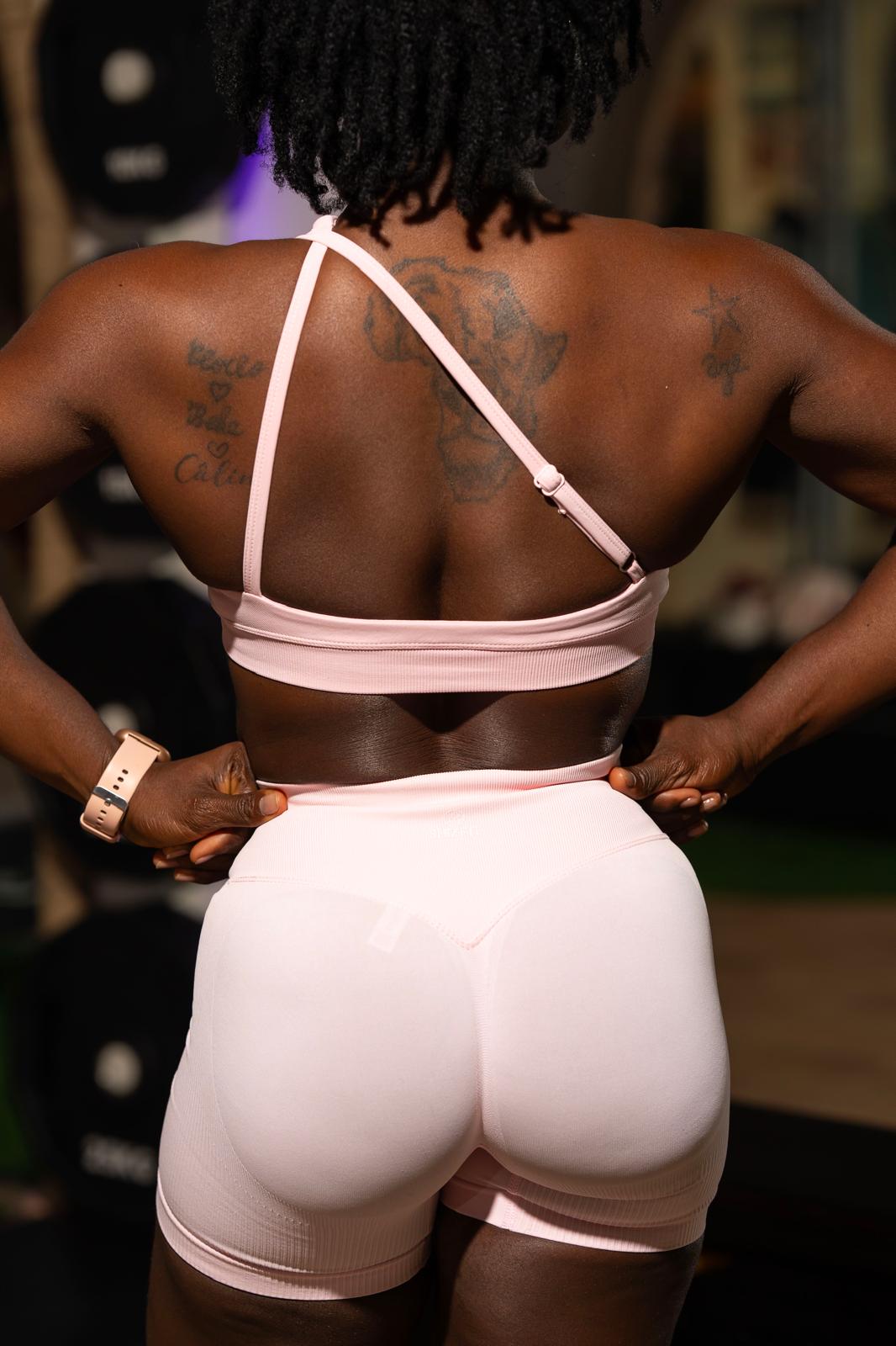Pink Set — Brassière + Short — vue 2