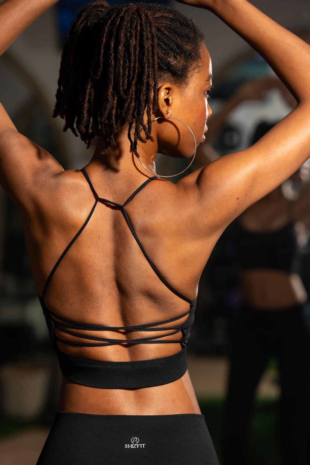 Brassière Femme — Black Sport Bra — vue 2