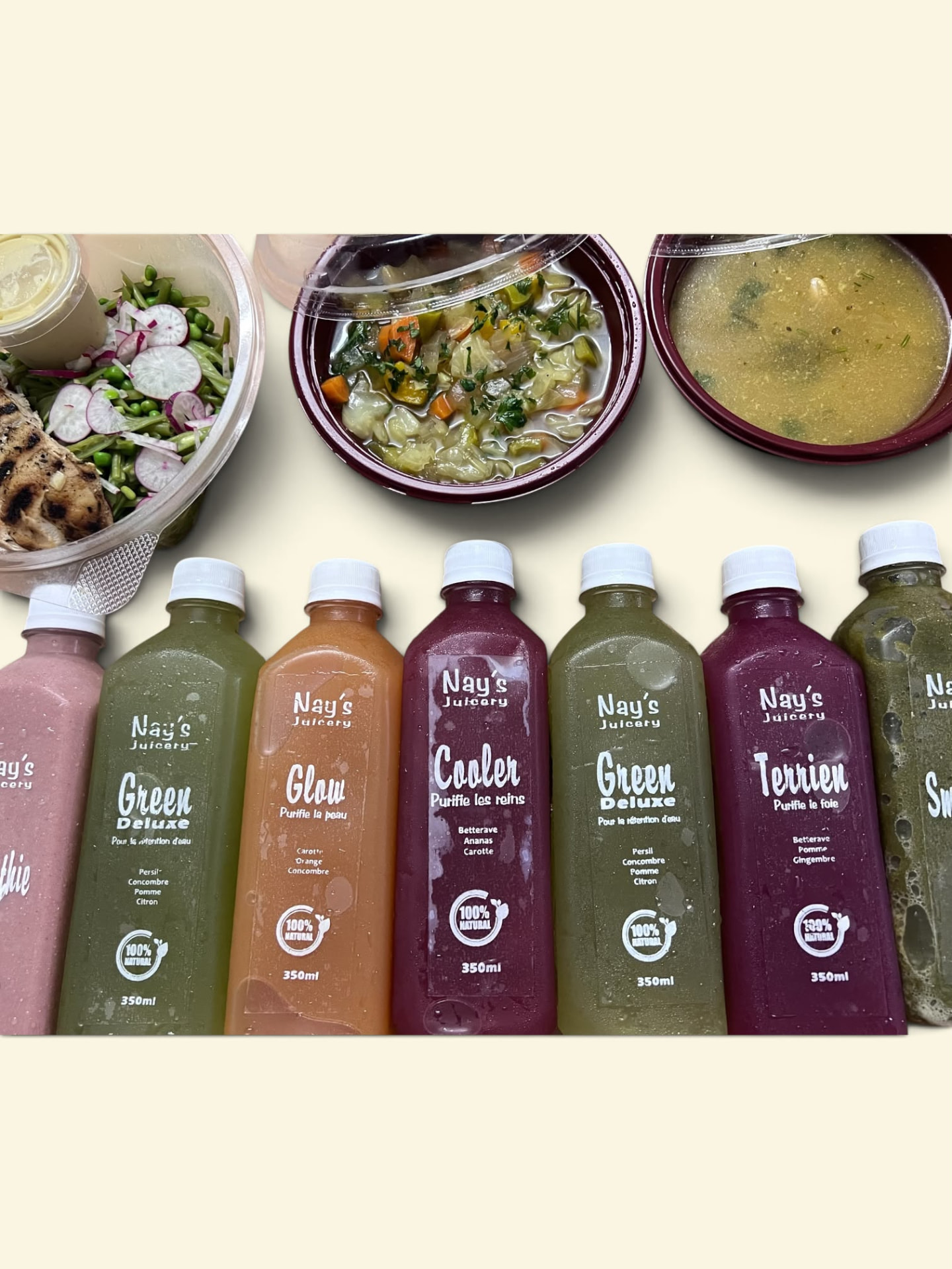 Cure Detox — 5 jours — Liquide & repas